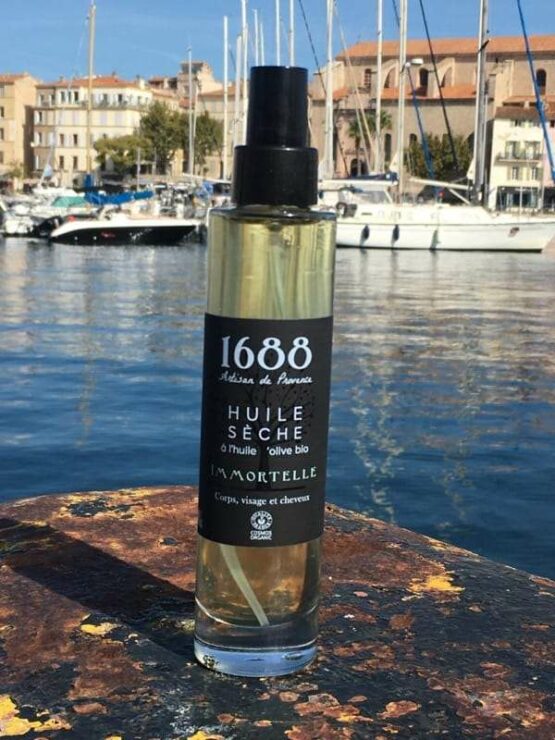 Huile sèche à l'huile d'olive Bio Fleur Immortelle 100ml