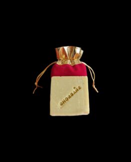 Savon à l'huile d'olive Bio CHORBANE pochette velours rouge